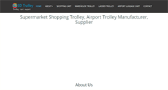 Desktop Screenshot of cart-trolley.com